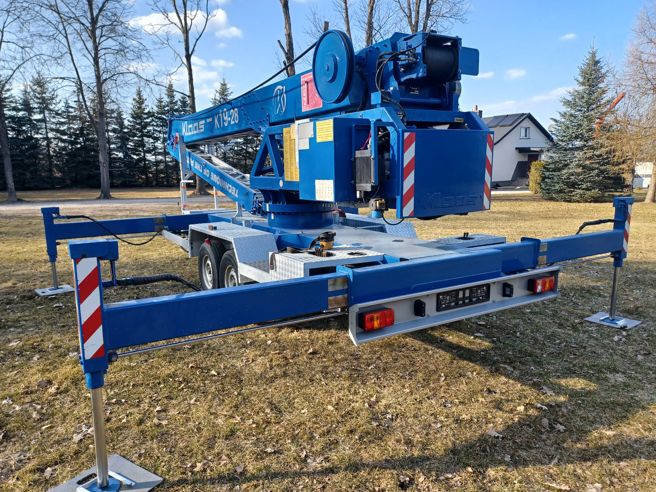 Klaas K19-28 - Автокран, Ремарке: снимка 2 Klaas K19-28 - Автокран, Ремарке: снимка 2