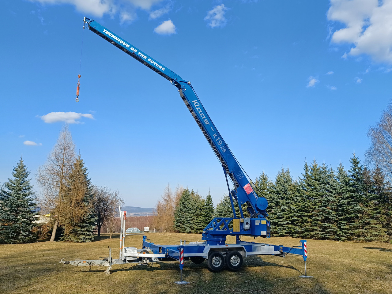 Klaas K19-28 - Автокран, Ремарке: снимка 3 Klaas K19-28 - Автокран, Ремарке: снимка 3