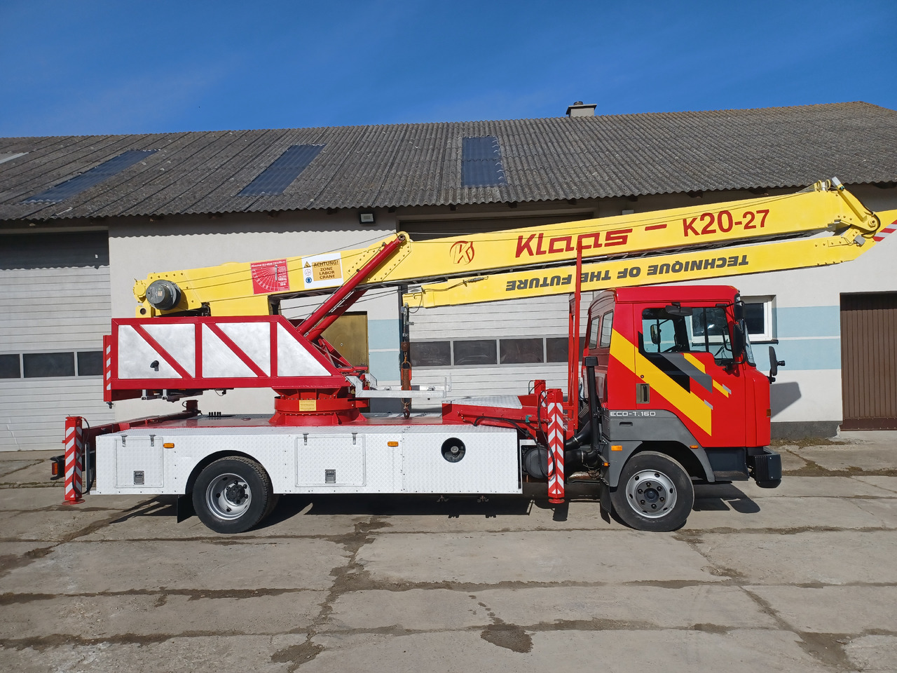 Nissan ECO - T.160 - Автокран: снимка 3 Nissan ECO - T.160 - Автокран: снимка 3