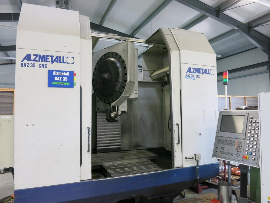 ALZMETALL BAZ 35 CNC 120.60 - Металообработваща машина: снимка 1 ALZMETALL BAZ 35 CNC 120.60 - Металообработваща машина: снимка 1