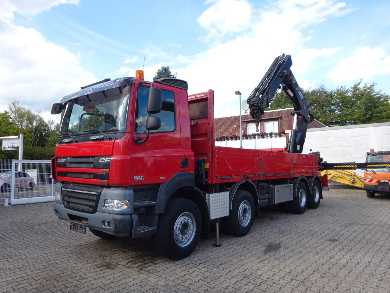 Камион с кран DAF 85.410 Pritsche + HIAB 322E6 Kran 8x4: снимка 7 Камион с кран DAF 85.410 Pritsche + HIAB 322E6 Kran 8x4: снимка 7