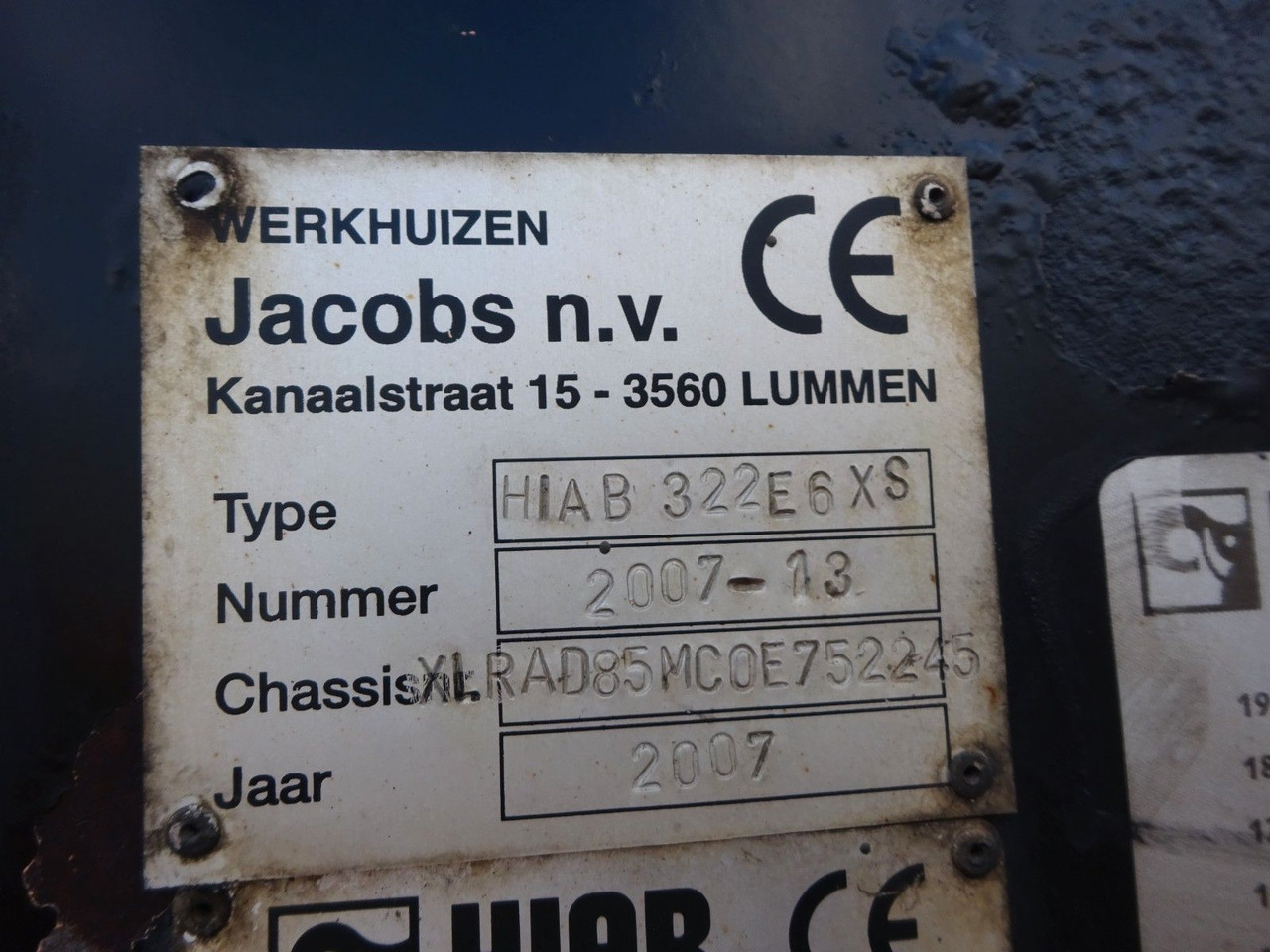 Камион с кран DAF 85.410 Pritsche + HIAB 322E6 Kran 8x4: снимка 15 Камион с кран DAF 85.410 Pritsche + HIAB 322E6 Kran 8x4: снимка 15