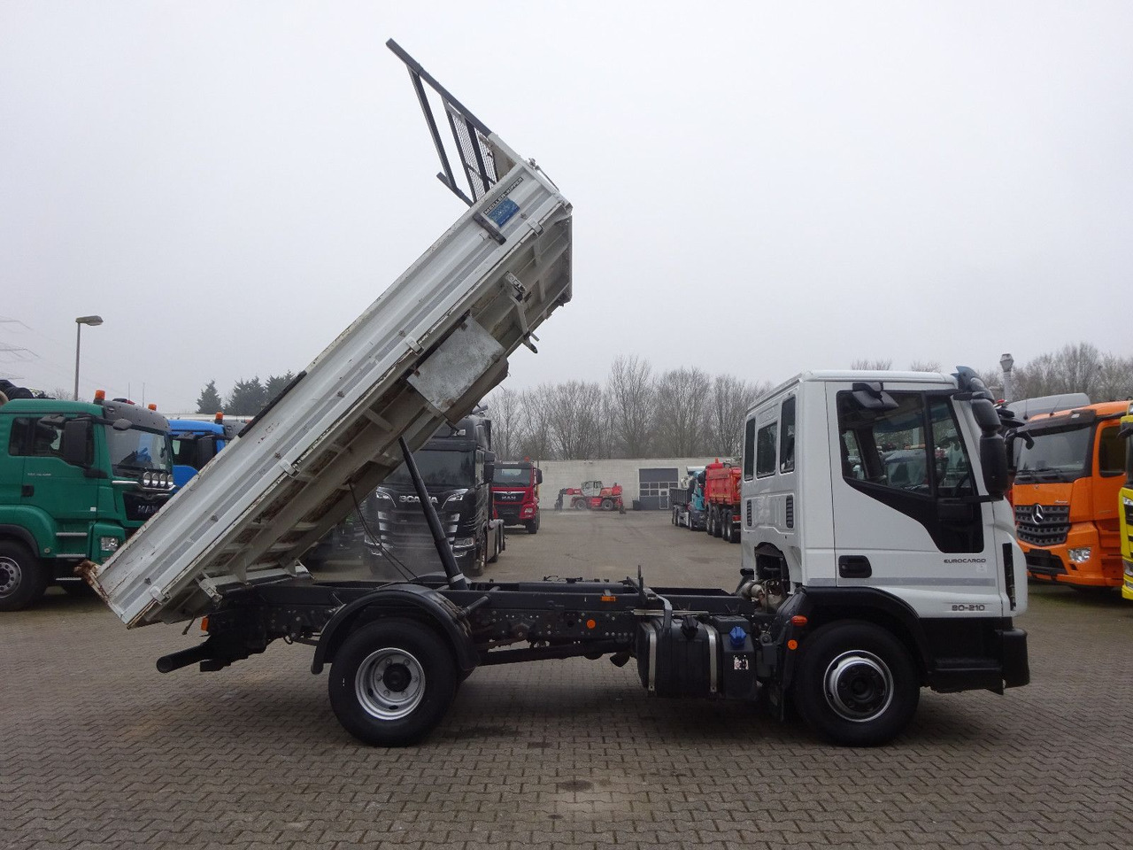 Нови Самосвал камион Iveco 80-120 Eurocargo MEILLER 3SKipper 4x2: снимка 6
