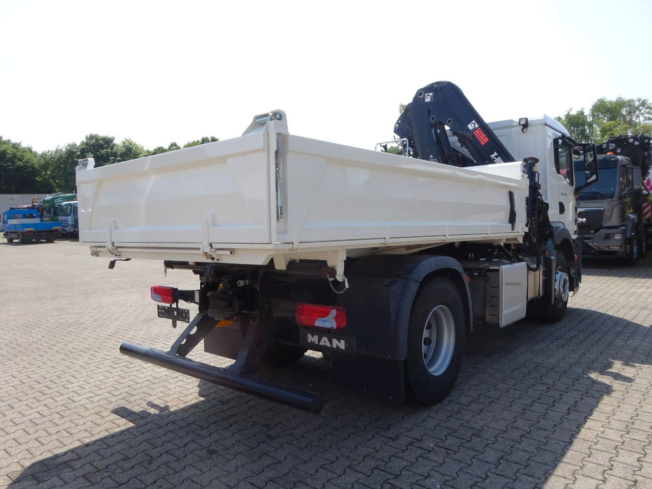 Камион с кран MAN 22.400 TGS + HIAB X-HIDUO 138 Kran: снимка 12