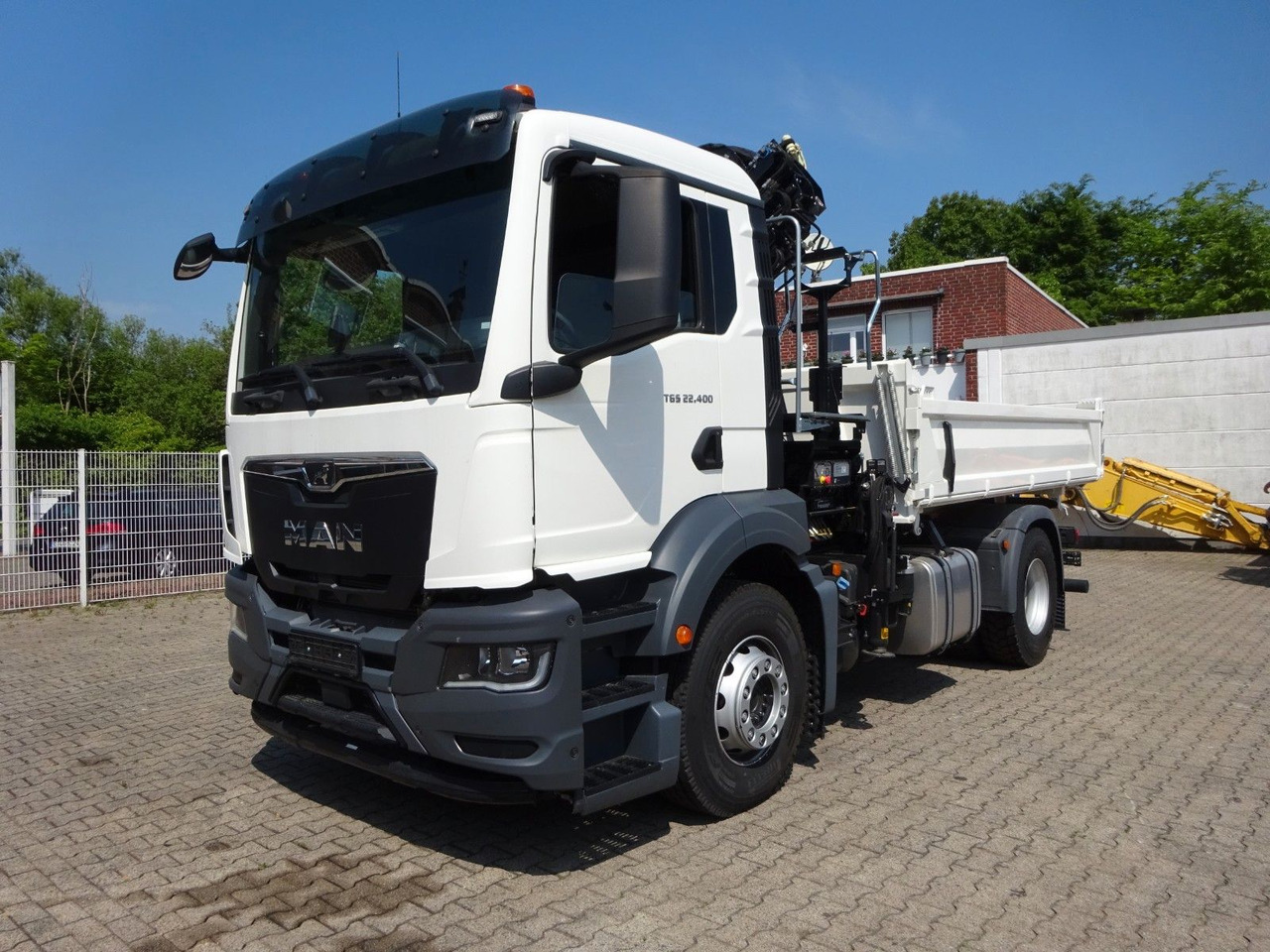 Камион с кран MAN 22.400 TGS + HIAB X-HIDUO 138 Kran: снимка 6