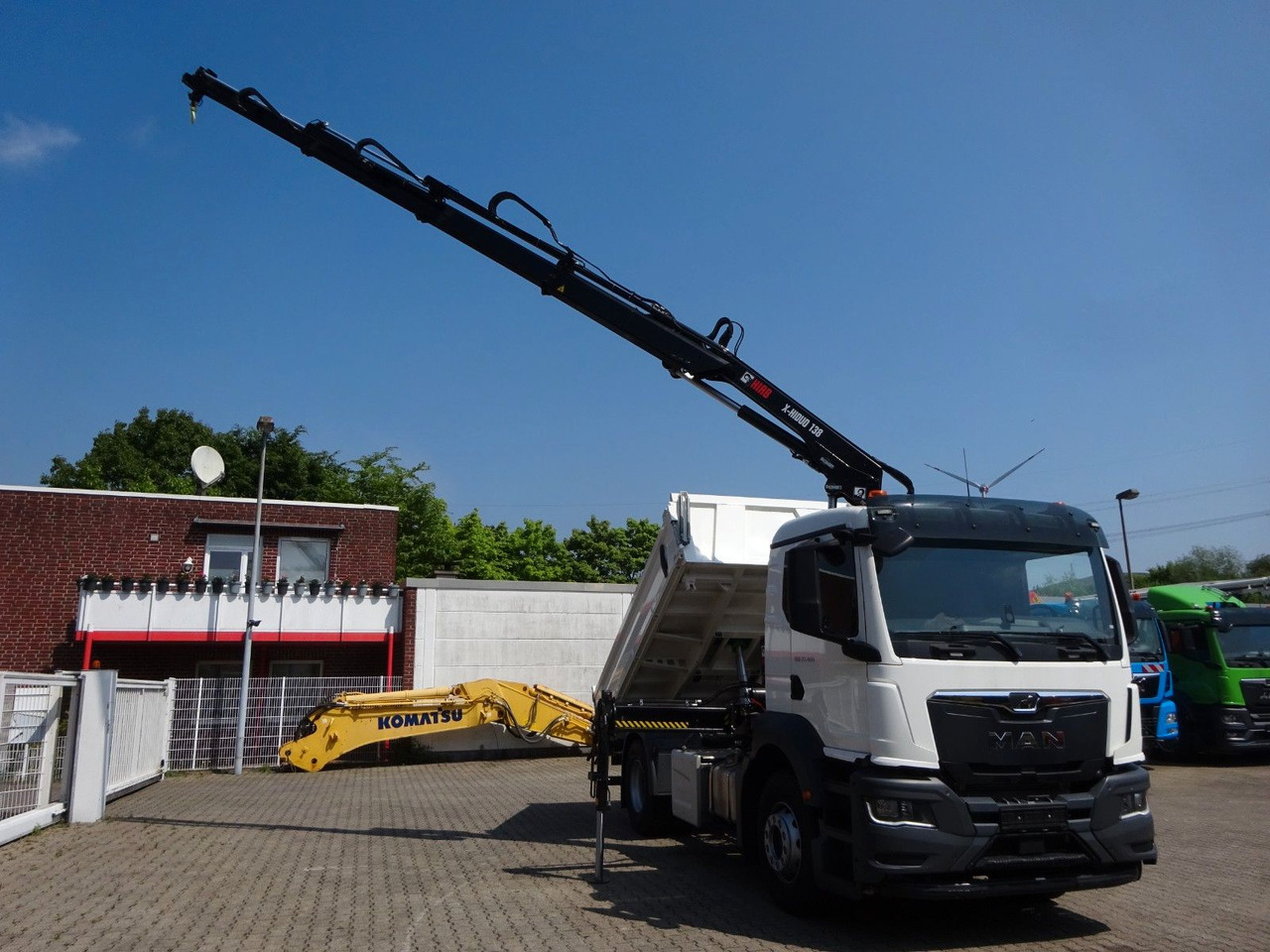 MAN 22.400 TGS + HIAB X-HIDUO 138 Kran - Камион с кран: снимка 4 MAN 22.400 TGS + HIAB X-HIDUO 138 Kran - Камион с кран: снимка 4