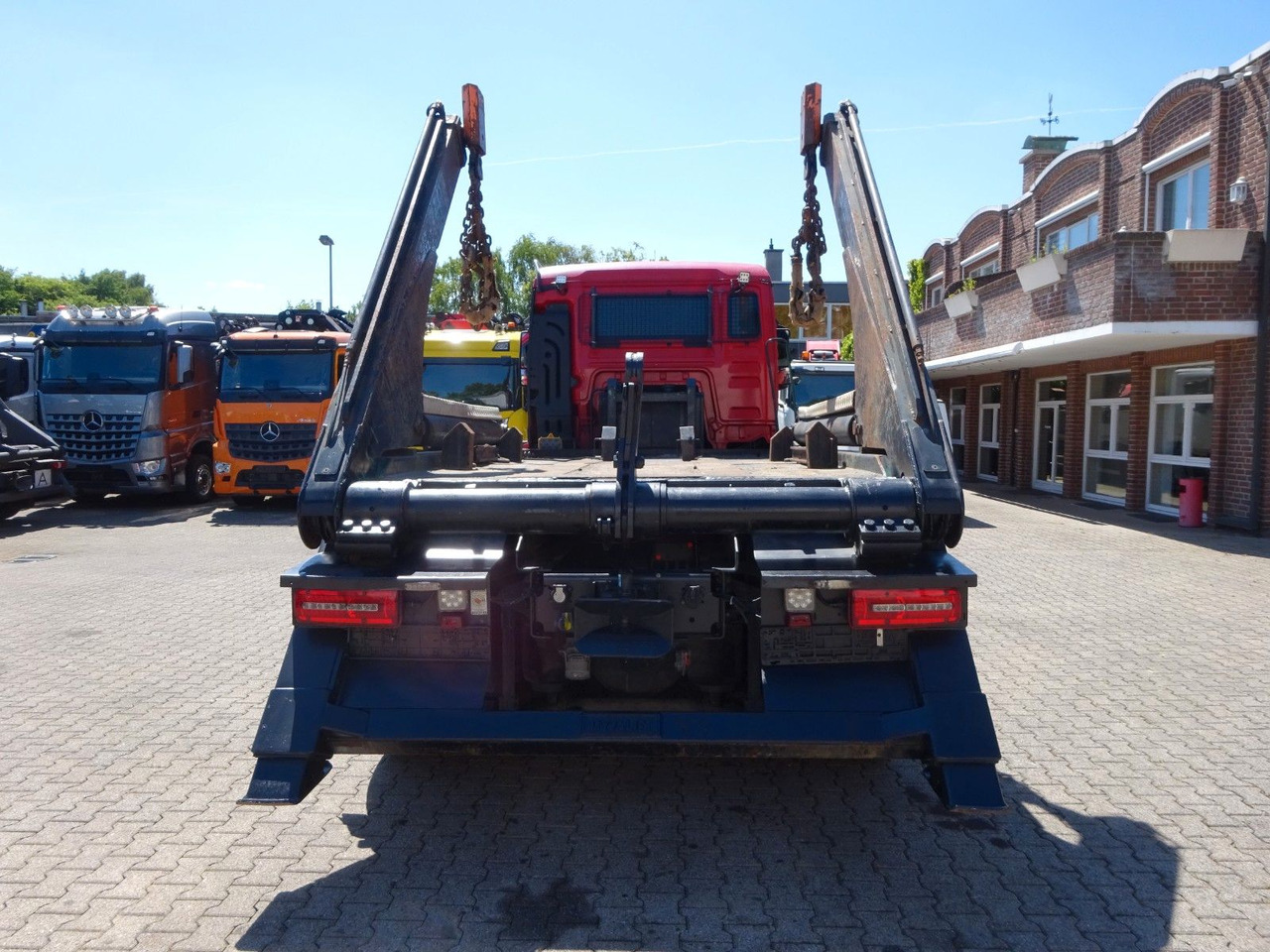 Самосвал камион MAN 26.460 TGS mit Waage + Lift-Lenkachse: снимка 10