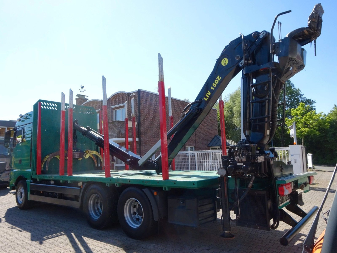MAN 33.560 TGX mit TAJFUN L150Z Holzladekran 6x4 - Камион за дърва, Камион с кран: снимка 4 MAN 33.560 TGX mit TAJFUN L150Z Holzladekran 6x4 - Камион за дърва, Камион с кран: снимка 4
