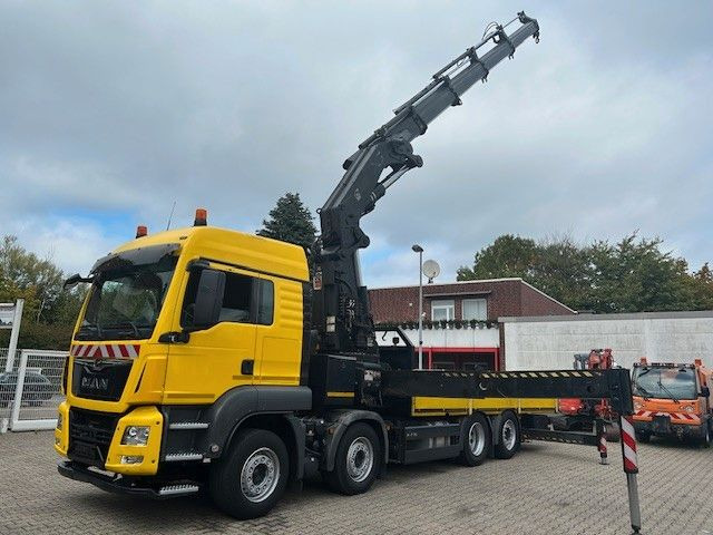 MAN 35.420 Pritsche + HIAB 700EP5 Kran 8x2 - Камион с кран: снимка 1 MAN 35.420 Pritsche + HIAB 700EP5 Kran 8x2 - Камион с кран: снимка 1