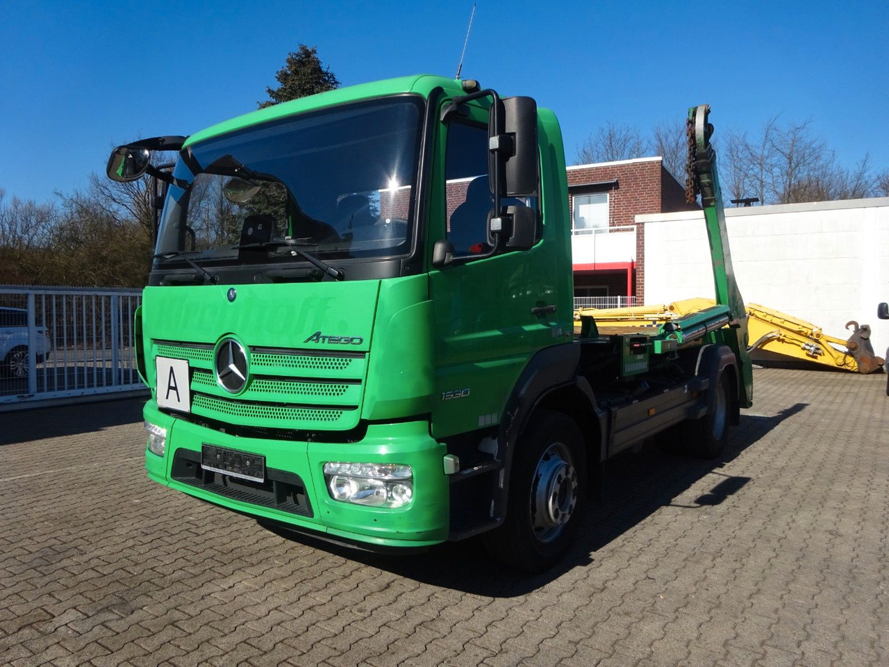 Mercedes-Benz 1530 Atego Gergen Absetzkipper 4x2 - Самосвал камион: снимка 4 Mercedes-Benz 1530 Atego Gergen Absetzkipper 4x2 - Самосвал камион: снимка 4