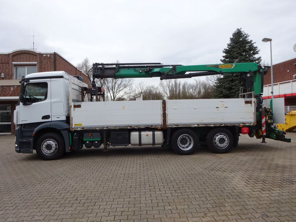 Бордови камион Mercedes-Benz 2543 Antos Baustoff +PK 26001  bis 20 m Auslage: снимка 9