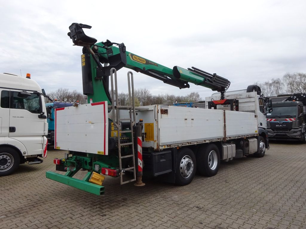 Бордови камион Mercedes-Benz 2543 Antos Baustoff +PK 26001  bis 20 m Auslage: снимка 12