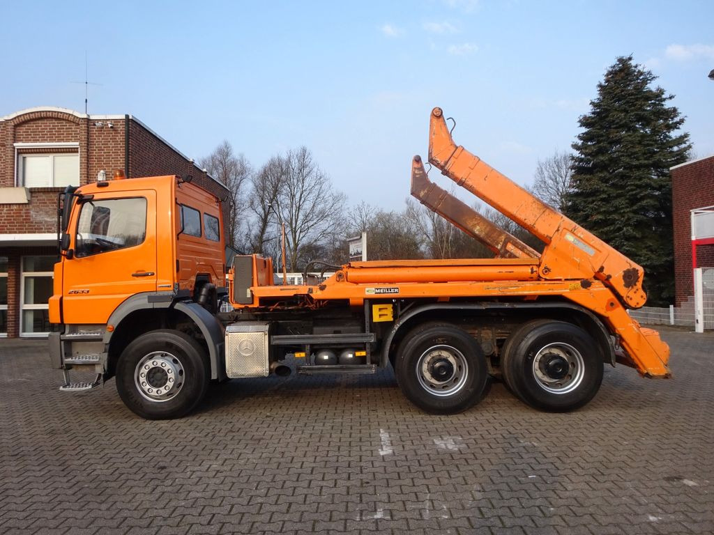 Mercedes-Benz 2633 Axor MEILLER Absetzkipper 6x4 - Мултилифт за контейнери камион: снимка 4 Mercedes-Benz 2633 Axor MEILLER Absetzkipper 6x4 - Мултилифт за контейнери камион: снимка 4