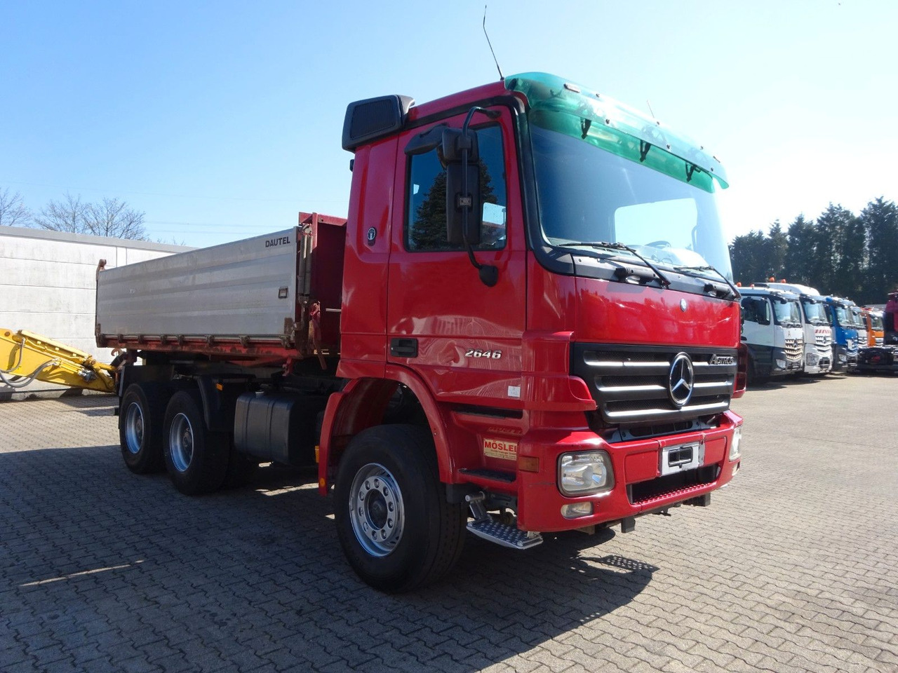 Самосвал камион Mercedes-Benz 2646 Actros 3Seitenkipper 6x4: снимка 14