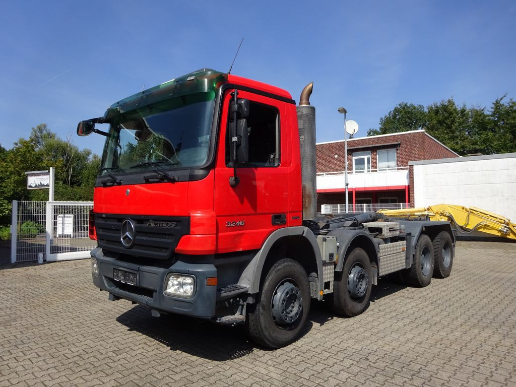 Mercedes-Benz 3246 Actros Abroller K45 8x4 Knickhacken Mercedes-Benz 3246 Actros Abroller K45 8x4 Knickhacken - Мултилифт с кука камион: снимка 5 Mercedes-Benz 3246 Actros Abroller K45 8x4 Knickhacken Mercedes-Benz 3246 Actros Abroller K45 8x4 Knickhacken - Мултилифт с кука камион: снимка 5