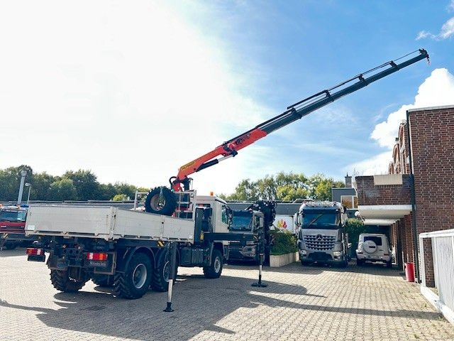 Mercedes-Benz 3344 Actros Pritsche + PK 34002 6x6 - Камион с кран: снимка 5 Mercedes-Benz 3344 Actros Pritsche + PK 34002 6x6 - Камион с кран: снимка 5