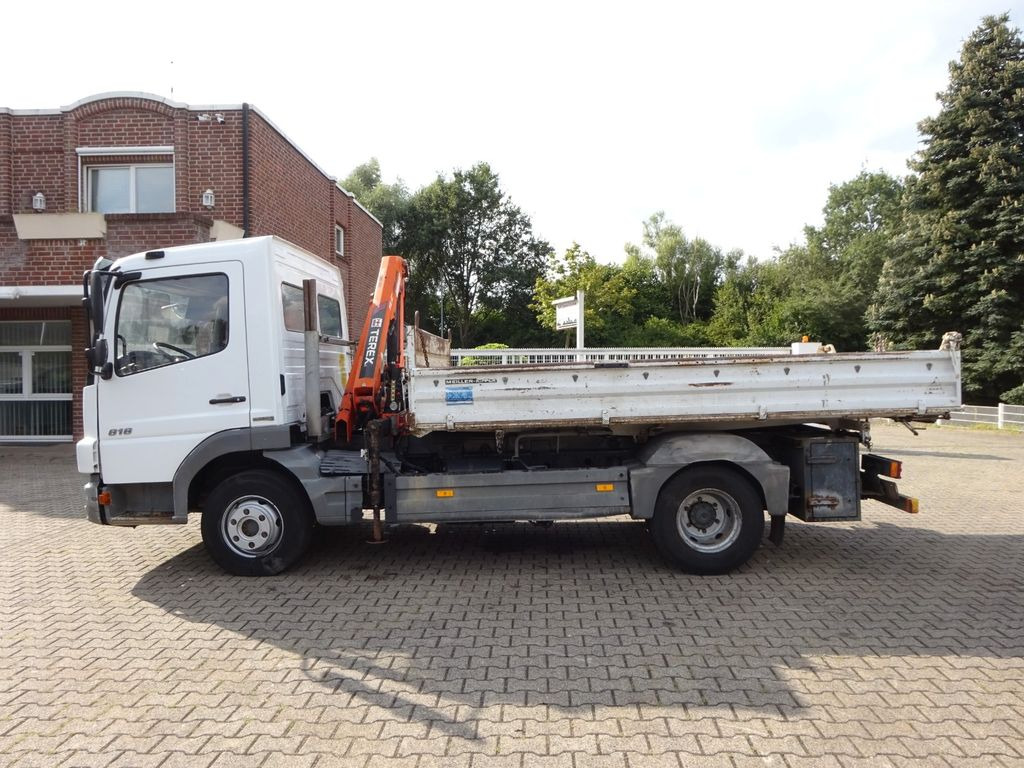 Mercedes-Benz 818 Atego MEILLER 3Skipper + Terex 36.2 Kran 4x2  - Бус самосвал: снимка 3 Mercedes-Benz 818 Atego MEILLER 3Skipper + Terex 36.2 Kran 4x2  - Бус самосвал: снимка 3