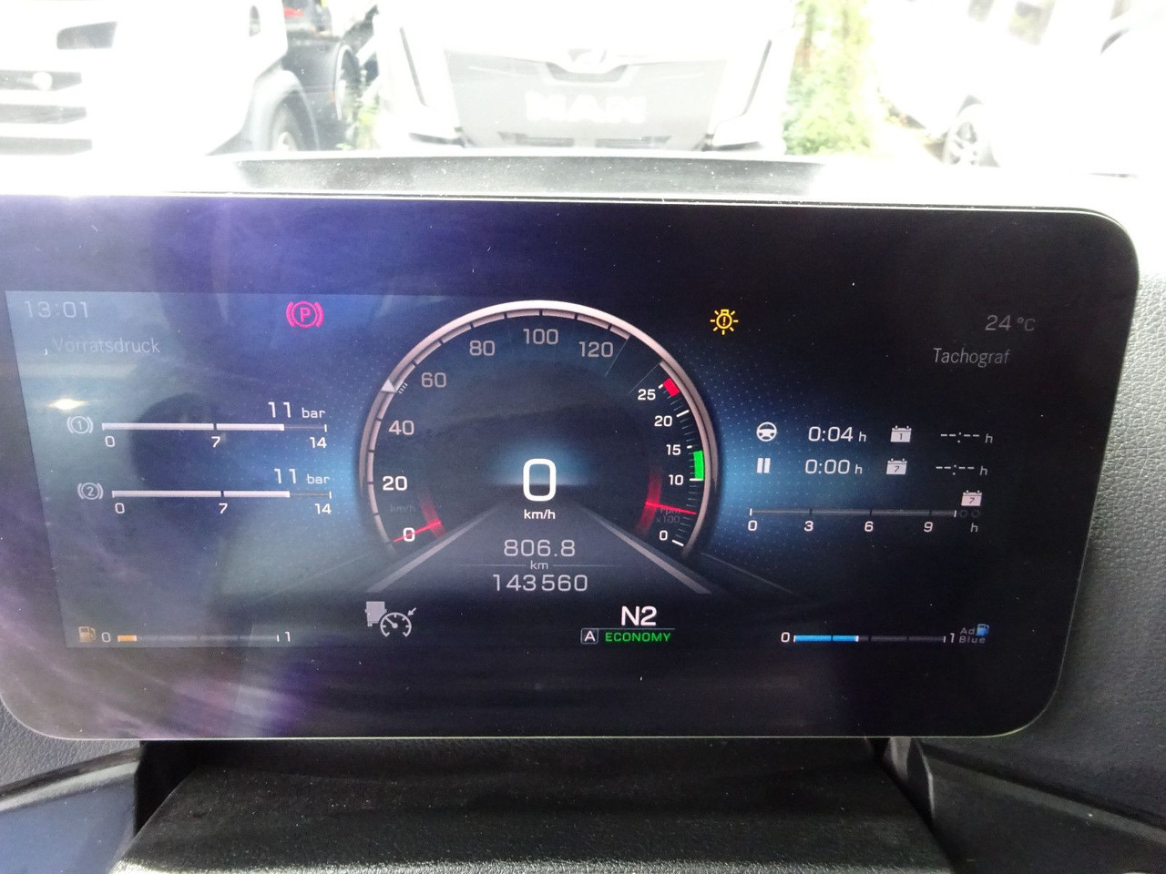 Самосвал камион Mercedes-Benz Arocs 3446 MEILER 3 Seitenkipper 8x2: снимка 14