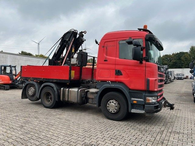 Scania 124 L 470 Pritsche + MKG HLK 201 HP 6x2 - Бордови камион, Камион с кран: снимка 5 Scania 124 L 470 Pritsche + MKG HLK 201 HP 6x2 - Бордови камион, Камион с кран: снимка 5