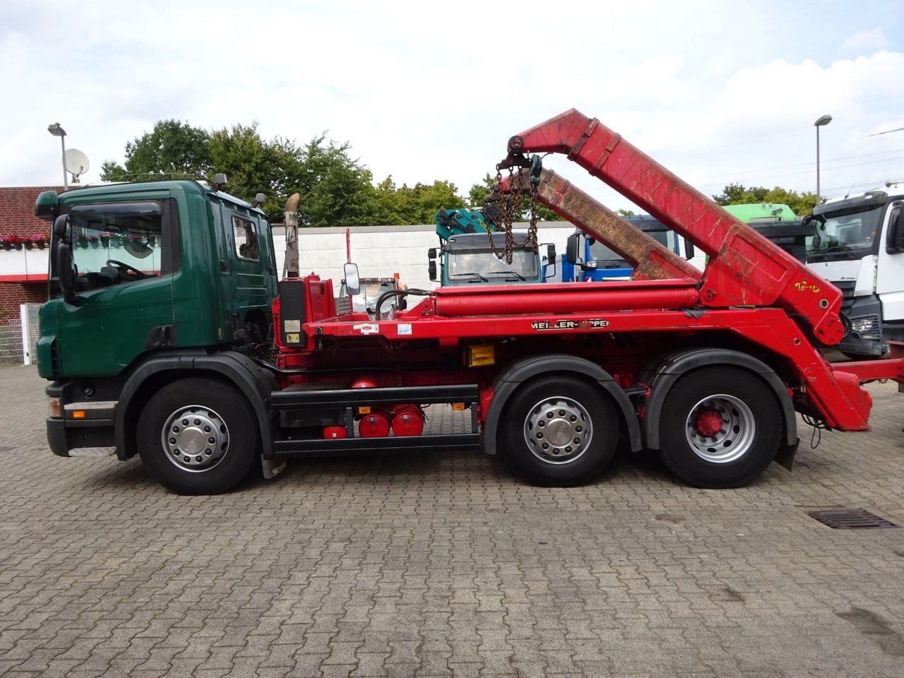 Scania P310 Absetzkipper MEILLER mit Lift+Lenkachse 6x2 - Самосвал камион: снимка 4 Scania P310 Absetzkipper MEILLER mit Lift+Lenkachse 6x2 - Самосвал камион: снимка 4