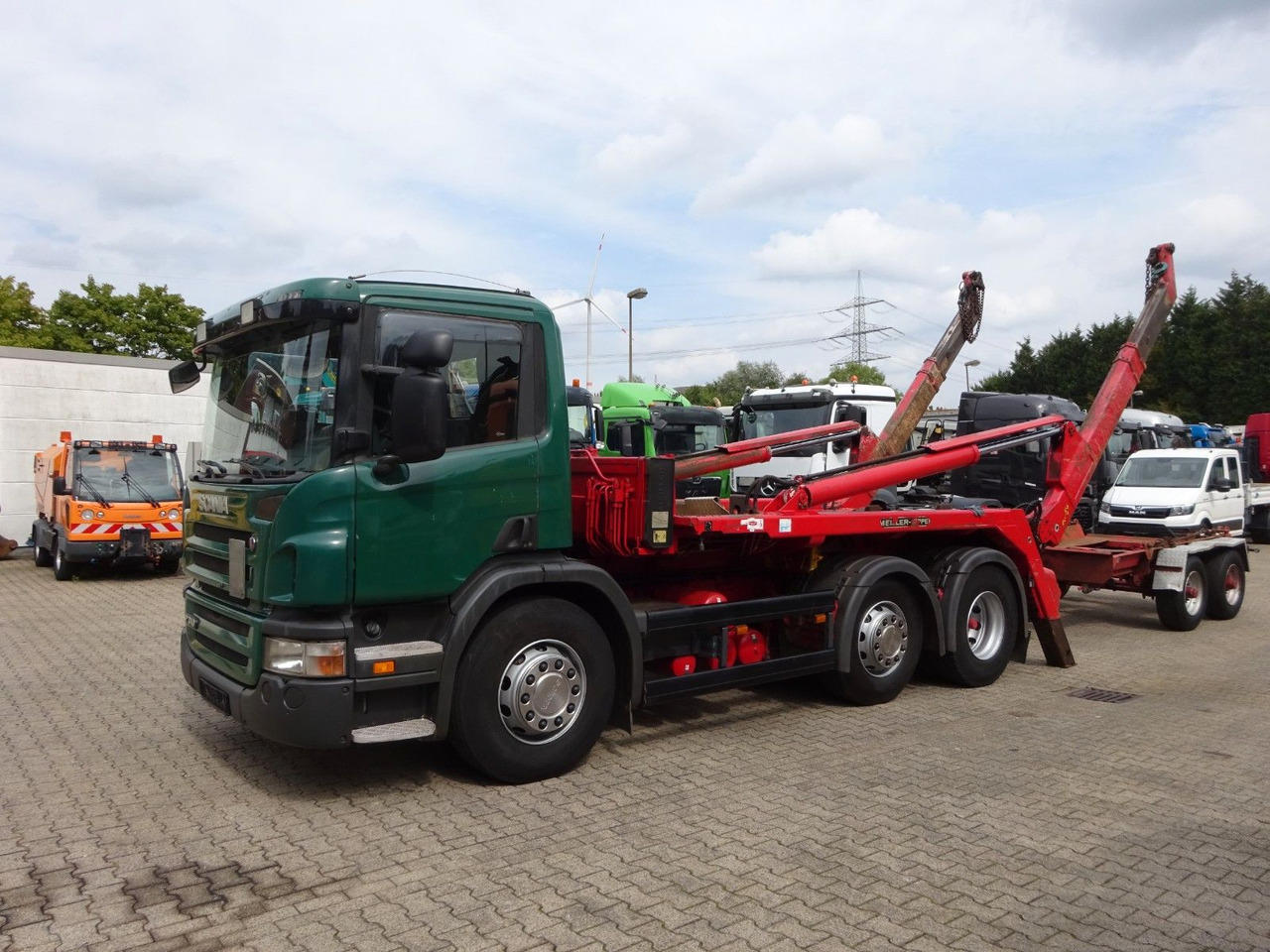 Scania P310 Absetzkipper MEILLER mit Lift+Lenkachse 6x2 - Самосвал камион: снимка 3 Scania P310 Absetzkipper MEILLER mit Lift+Lenkachse 6x2 - Самосвал камион: снимка 3