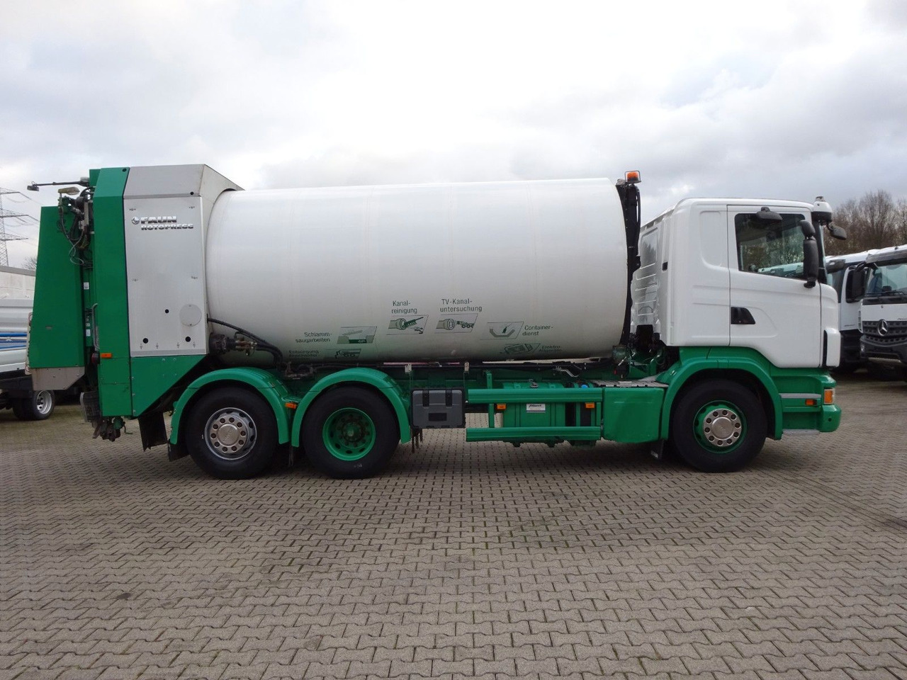 Боклукчийска кола Scania R440 mit FAUN ROTOPRESS  521 L Euro 6 Scania R440 mit FAUN ROTOPRESS  521 L Euro 6: снимка 8