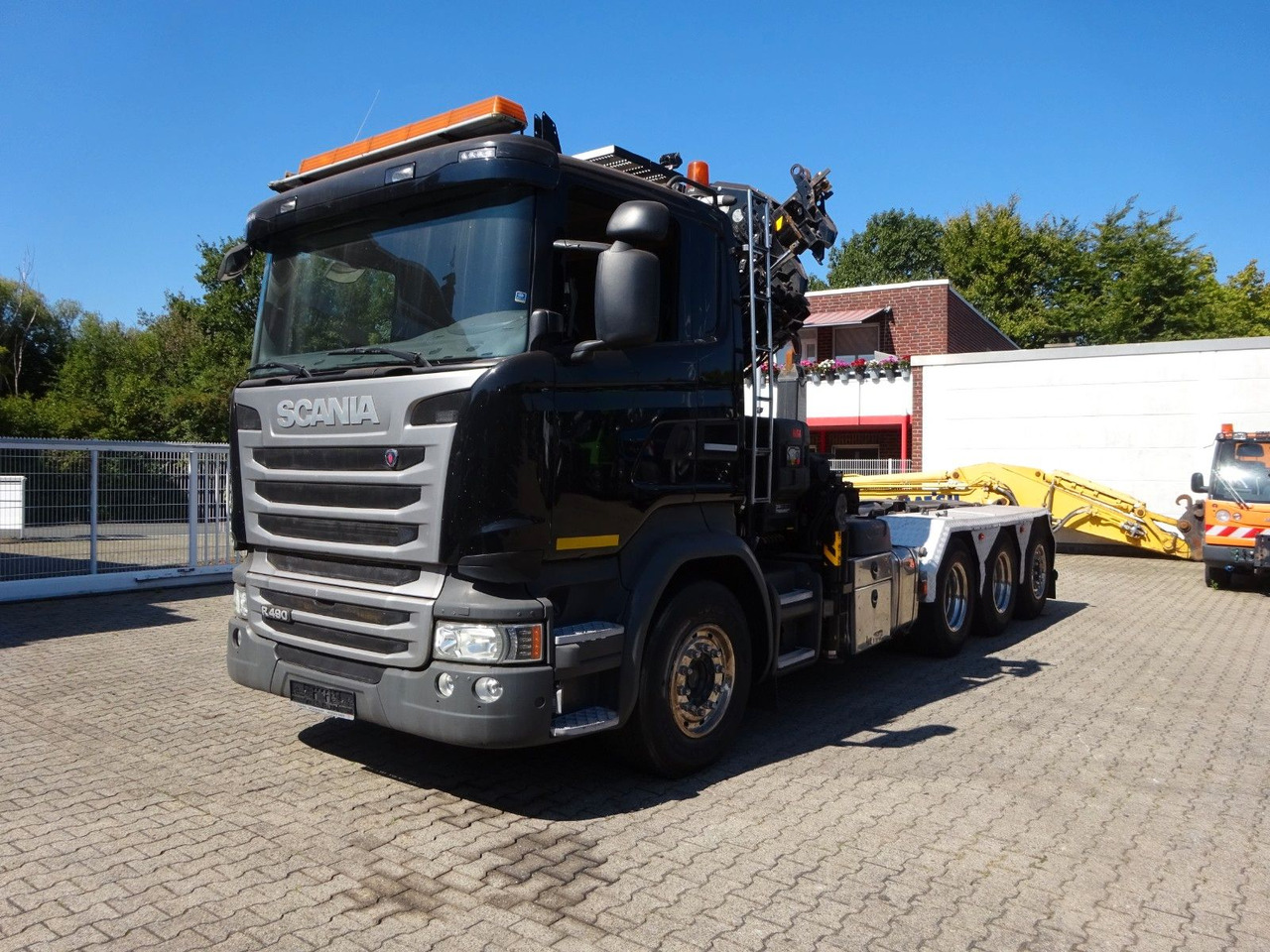 Scania R490 Abroller + HIAB 302E-6 Bj.2021 !Kran TRIDEM Scania R490 Abroller + HIAB 302E-6 Bj.2021 !Kran TRIDEM - Камион с кран, Мултилифт с кука камион: снимка 5 Scania R490 Abroller + HIAB 302E-6 Bj.2021 !Kran TRIDEM Scania R490 Abroller + HIAB 302E-6 Bj.2021 !Kran TRIDEM - Камион с кран, Мултилифт с кука камион: снимка 5