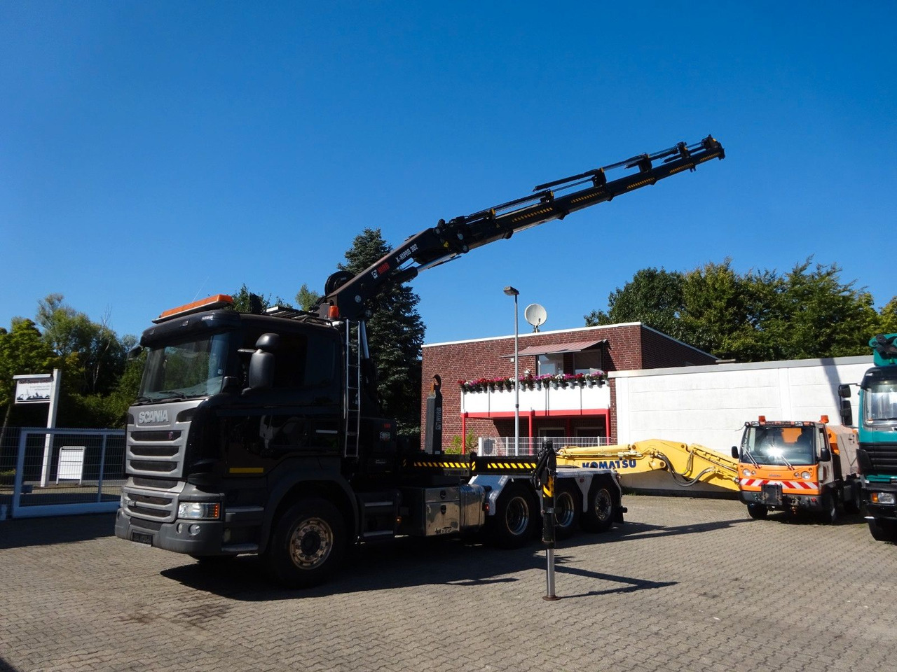 Scania R490 Abroller + HIAB 302E-6 Bj.2021 !Kran TRIDEM Scania R490 Abroller + HIAB 302E-6 Bj.2021 !Kran TRIDEM - Мултилифт с кука камион, Камион с кран: снимка 3 Scania R490 Abroller + HIAB 302E-6 Bj.2021 !Kran TRIDEM Scania R490 Abroller + HIAB 302E-6 Bj.2021 !Kran TRIDEM - Мултилифт с кука камион, Камион с кран: снимка 3