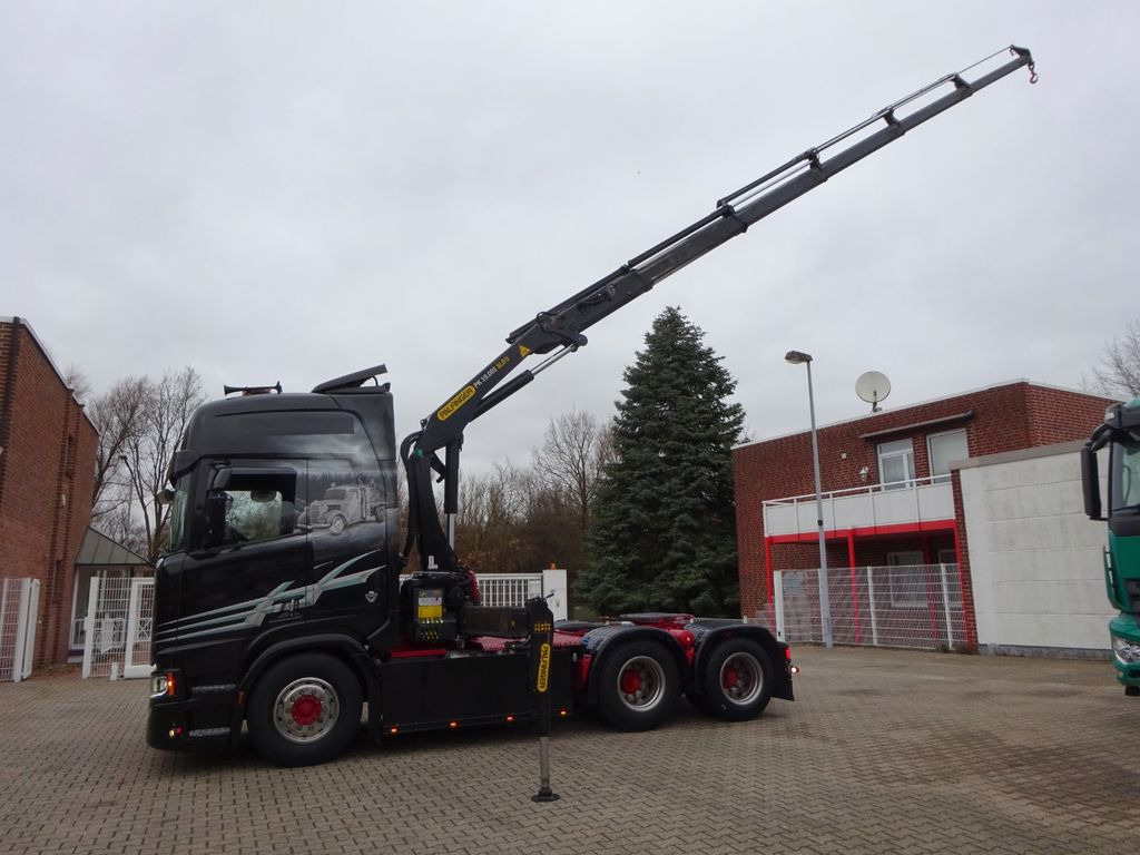 Scania R650 V8 SZM + PK19001SLD Kran - Влекач: снимка 1 Scania R650 V8 SZM + PK19001SLD Kran - Влекач: снимка 1