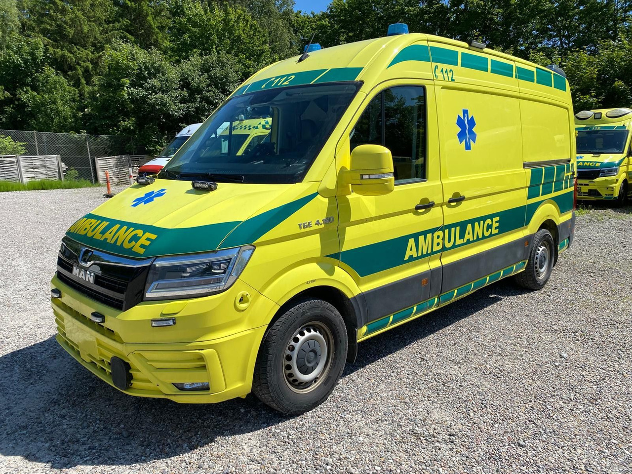 MAN TGE 4.180 Ambulance * 28 000 € netto - Линейка: снимка 1 MAN TGE 4.180 Ambulance * 28 000 € netto - Линейка: снимка 1