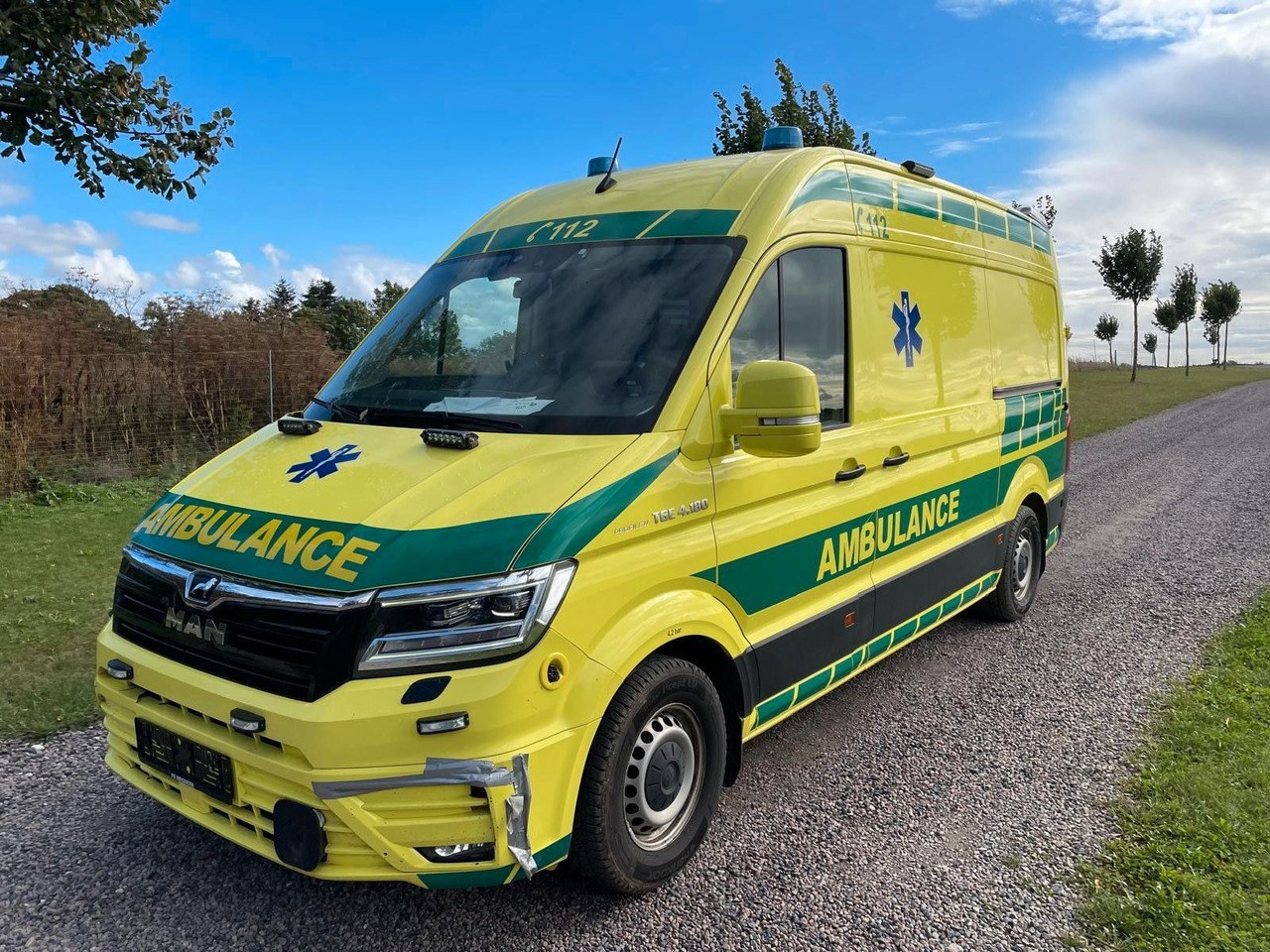 MAN TGE 4.180 Ambulance * 29 400 € netto *RESERVED - Линейка: снимка 1 MAN TGE 4.180 Ambulance * 29 400 € netto *RESERVED - Линейка: снимка 1