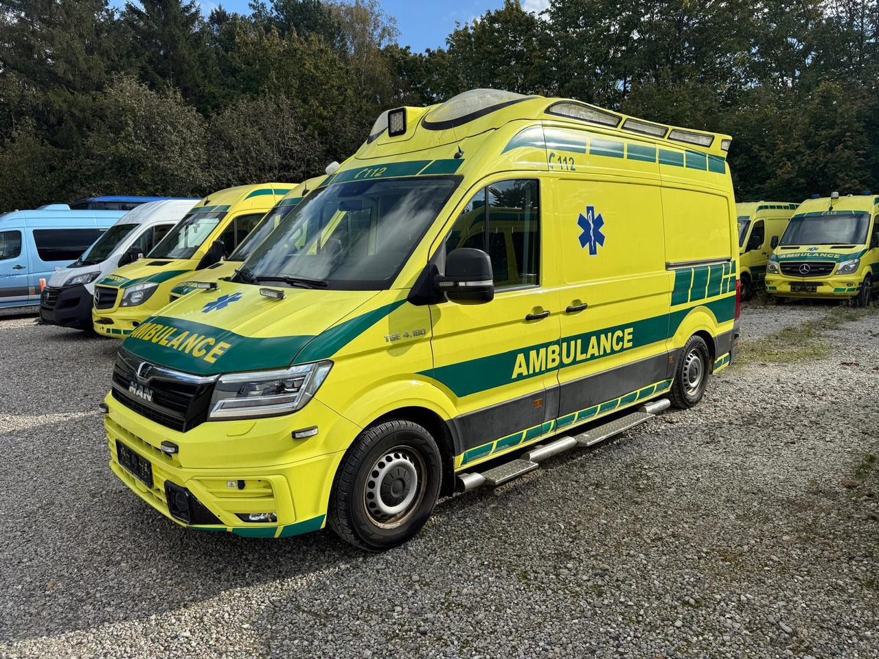 MAN TGE 4.180 Ambulance * 33 400 € netto - Линейка: снимка 2 MAN TGE 4.180 Ambulance * 33 400 € netto - Линейка: снимка 2