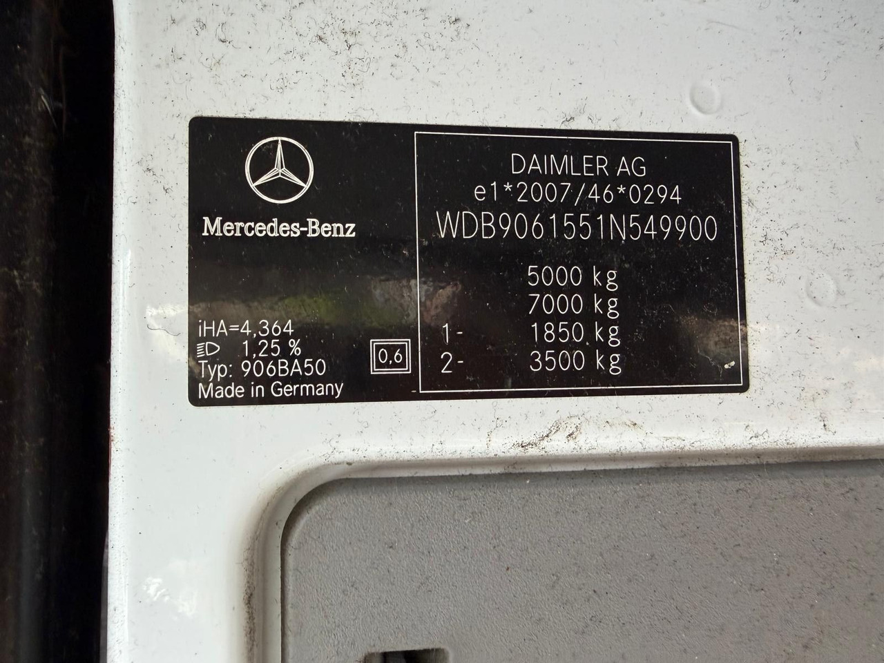 Товарен бус Mercedes-Benz Sprinter II 316 CDI Box + Lift *8200 EUR netto: снимка 21 Товарен бус Mercedes-Benz Sprinter II 316 CDI Box + Lift *8200 EUR netto: снимка 21