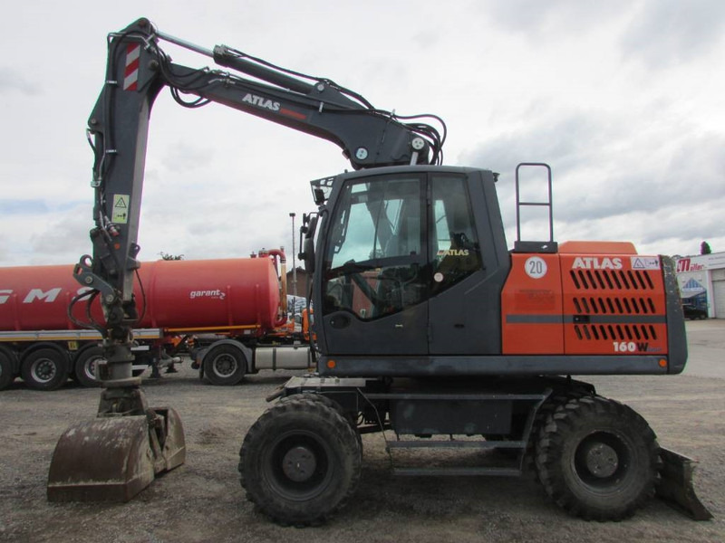 Atlas 160 W Mobilbagger / AC / 63.000 EUR - Колесен багер: снимка 5 Atlas 160 W Mobilbagger / AC / 63.000 EUR - Колесен багер: снимка 5