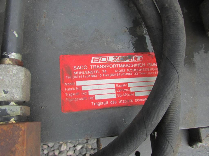 Bolzoni Fassgreifer drum clamp KG 06T2A SP - Грайфер за Подемно-транспортна техника: снимка 5 Bolzoni Fassgreifer drum clamp KG 06T2A SP - Грайфер за Подемно-транспортна техника: снимка 5