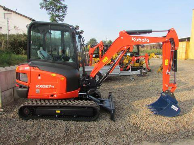 Kubota KX 027-4 HI Minibagger - Мини багер: снимка 1 Kubota KX 027-4 HI Minibagger - Мини багер: снимка 1