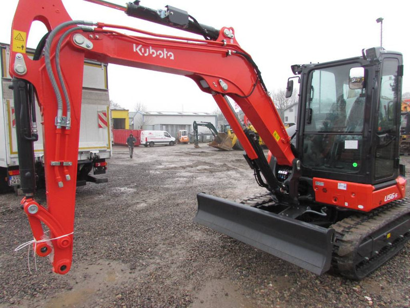 Kubota U 56-5 HI Minibagger - Мини багер: снимка 4 Kubota U 56-5 HI Minibagger - Мини багер: снимка 4