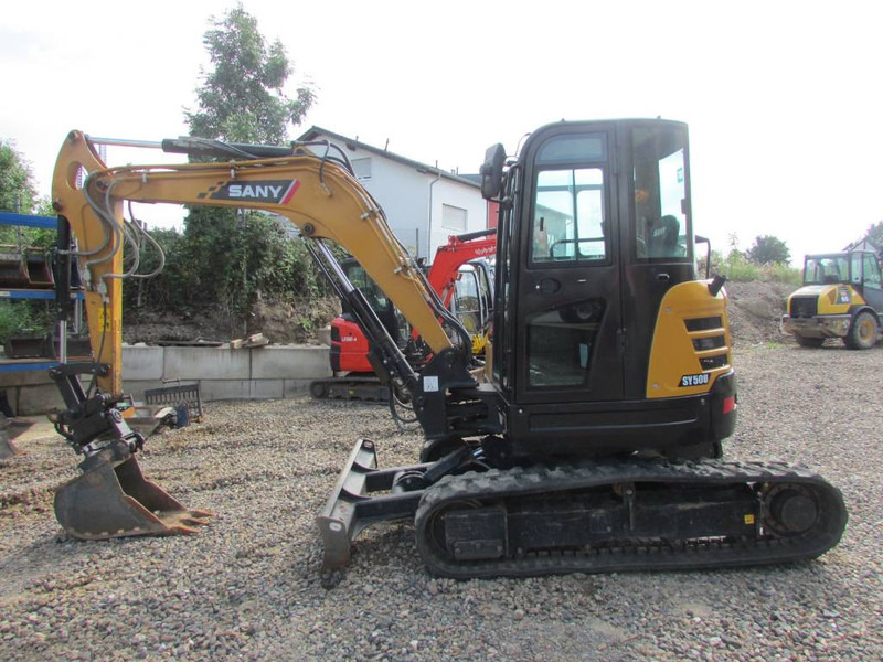 Sany SY 50 U Minibagger 35.500 EUR - Мини багер: снимка 1 Sany SY 50 U Minibagger 35.500 EUR - Мини багер: снимка 1