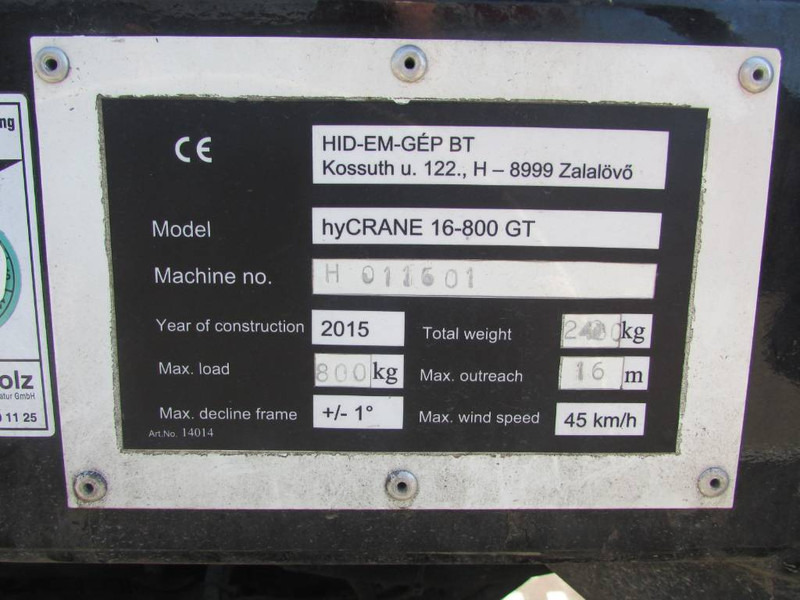 Teupen TGT HighCrane 800 hyCRANE 16-800GT Raupenkran Mini - Артикулираща платформа: снимка 3 Teupen TGT HighCrane 800 hyCRANE 16-800GT Raupenkran Mini - Артикулираща платформа: снимка 3