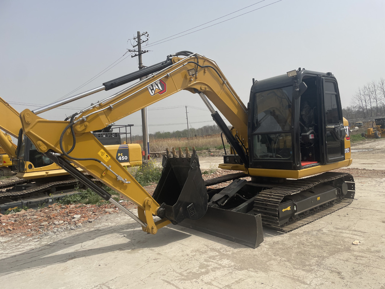 CAT 307 - Мини багер: снимка 1 CAT 307 - Мини багер: снимка 1