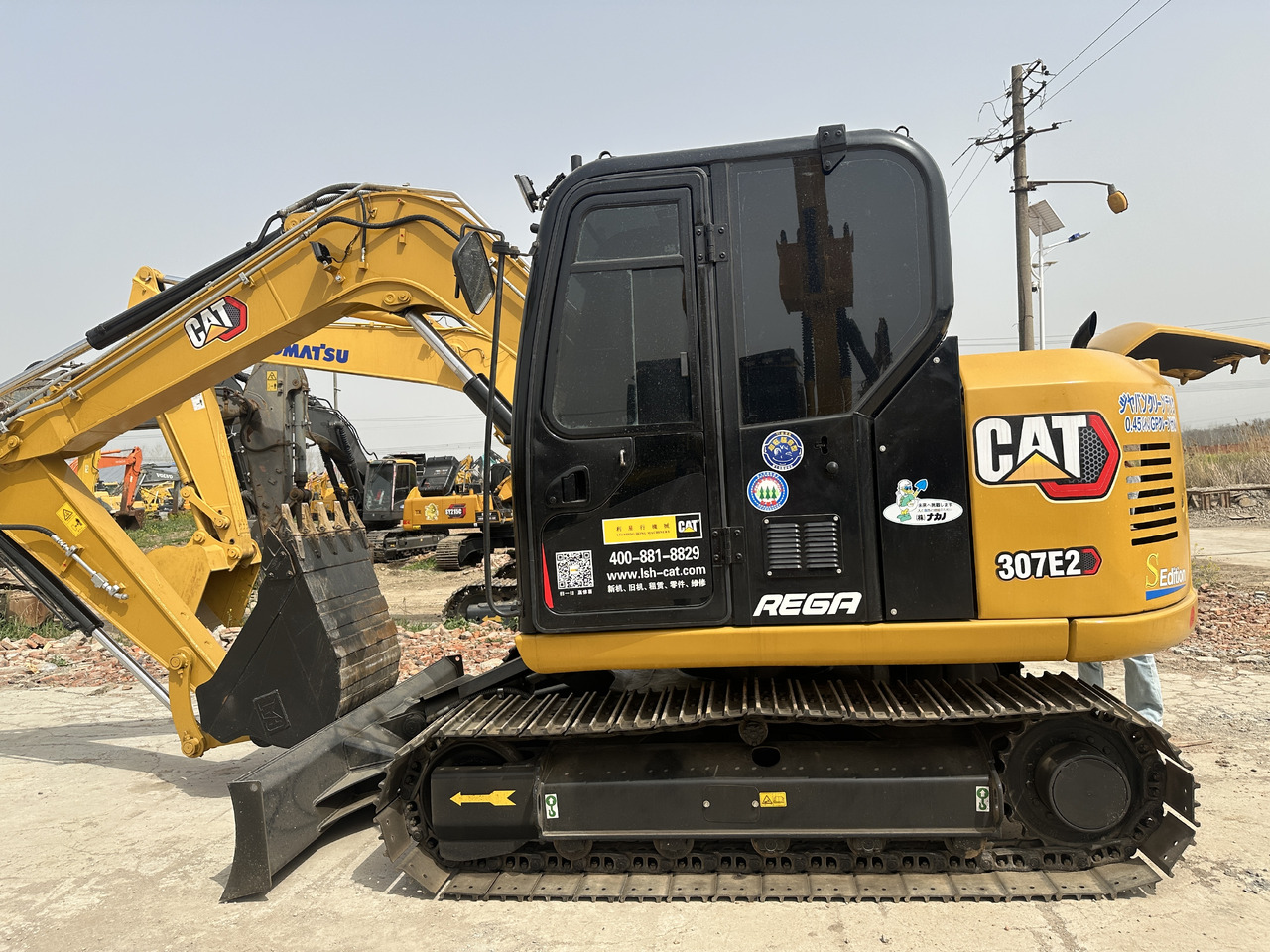 CATERPILLAR 307E2 - Мини багер: снимка 1 CATERPILLAR 307E2 - Мини багер: снимка 1
