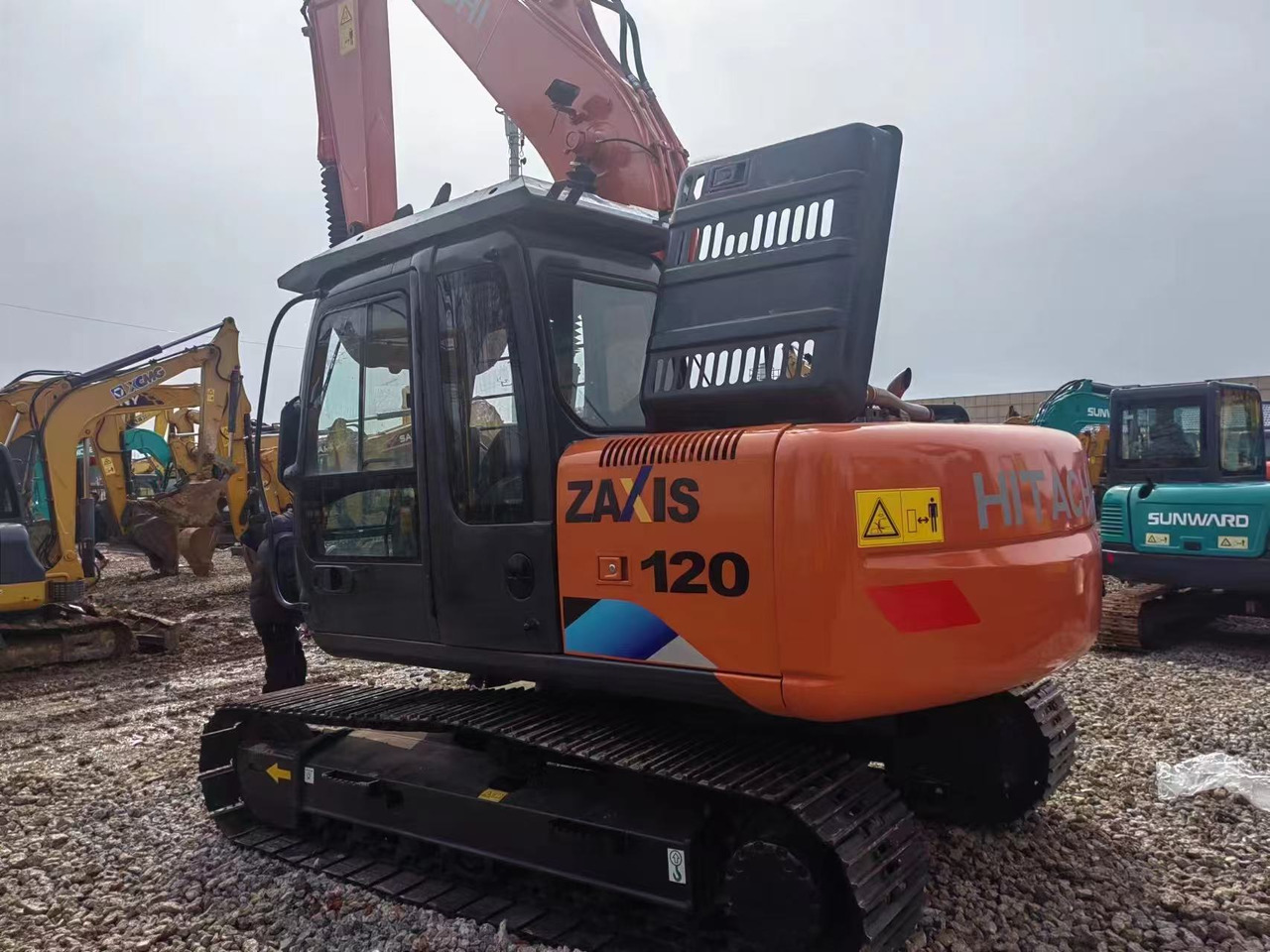 HITACHI ZX120 - Верижен багер: снимка 2 HITACHI ZX120 - Верижен багер: снимка 2