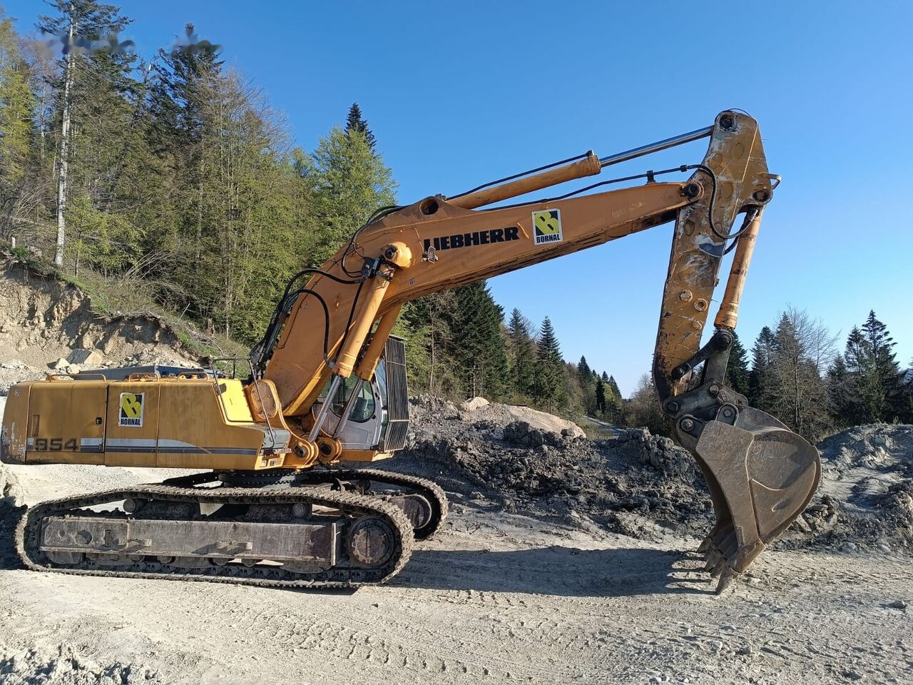 Верижен багер Liebherr R954: снимка 1