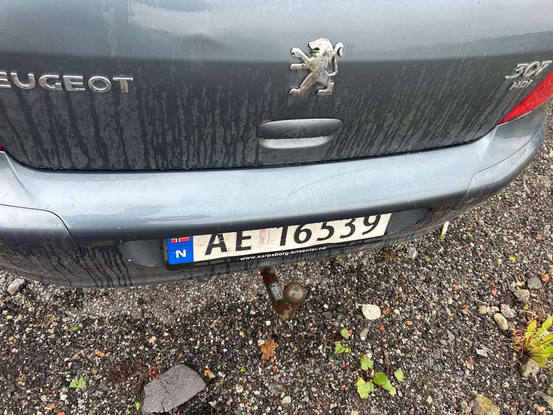 2007 Personbil PEUGEOT 307 EU-godkjent - Лек автомобил: снимка 5 2007 Personbil PEUGEOT 307 EU-godkjent - Лек автомобил: снимка 5