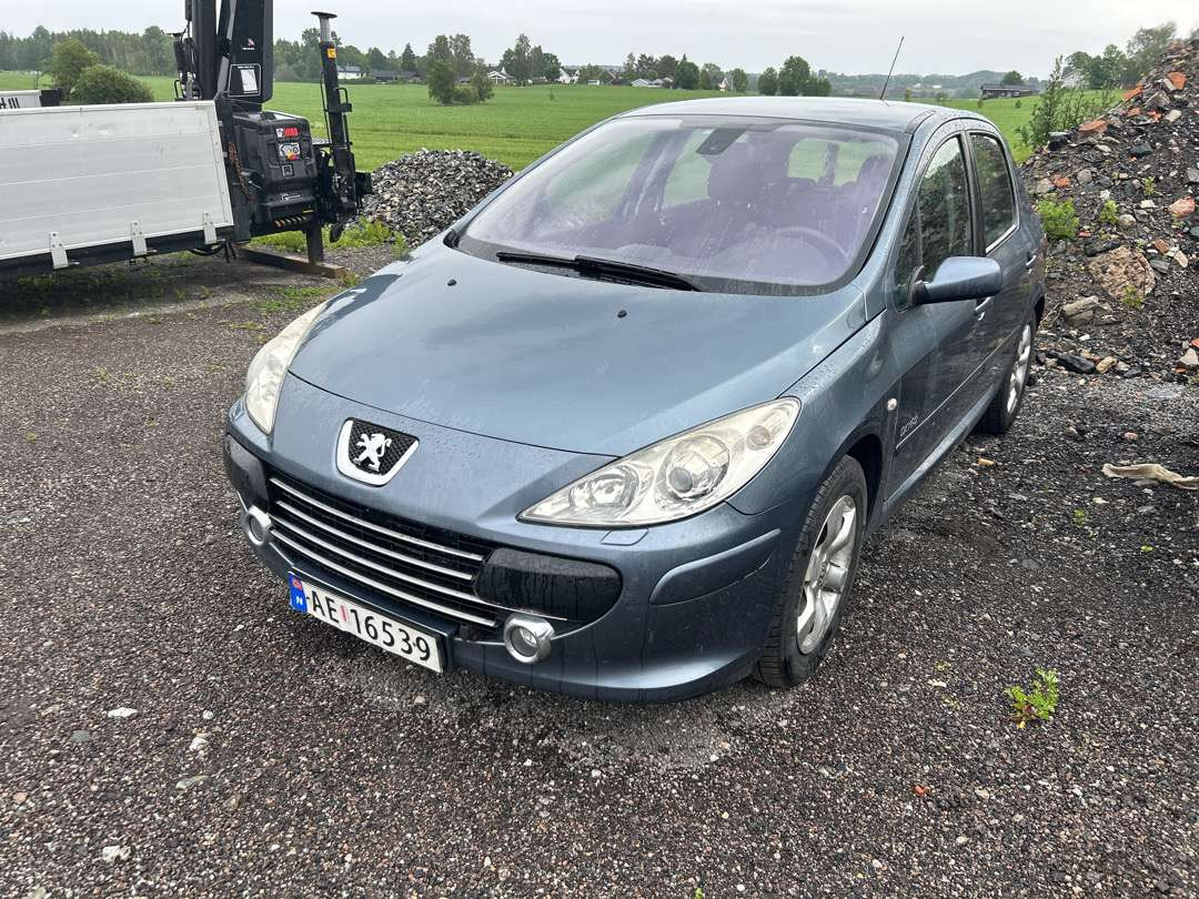 2007 Personbil PEUGEOT 307 EU-godkjent - Лек автомобил: снимка 1 2007 Personbil PEUGEOT 307 EU-godkjent - Лек автомобил: снимка 1