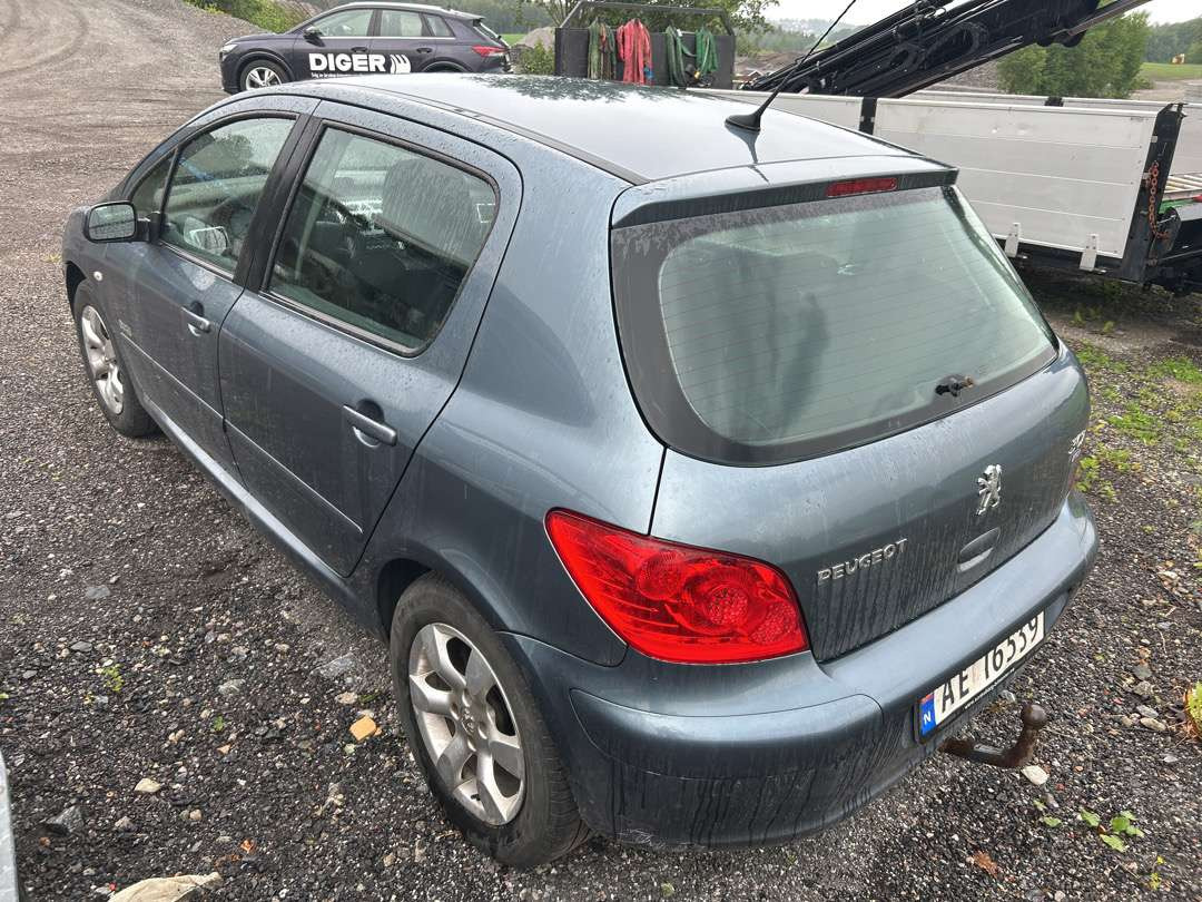 2007 Personbil PEUGEOT 307 EU-godkjent - Лек автомобил: снимка 4 2007 Personbil PEUGEOT 307 EU-godkjent - Лек автомобил: снимка 4