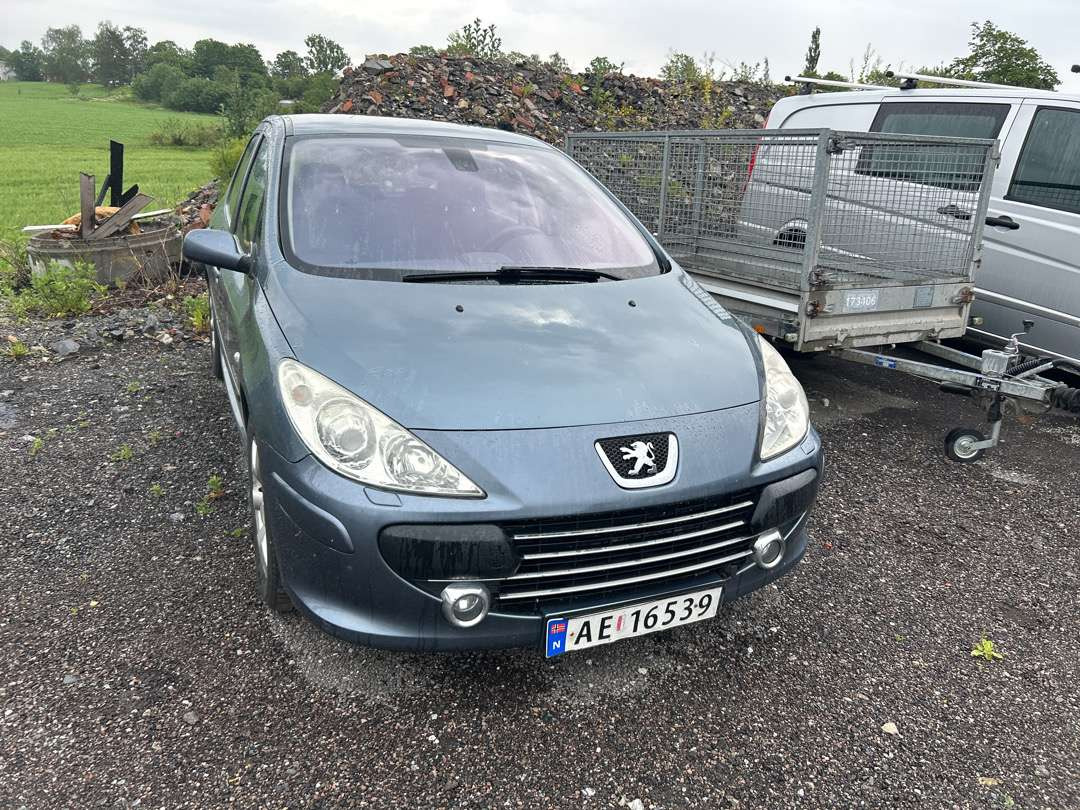 2007 Personbil PEUGEOT 307 EU-godkjent - Лек автомобил: снимка 2 2007 Personbil PEUGEOT 307 EU-godkjent - Лек автомобил: снимка 2
