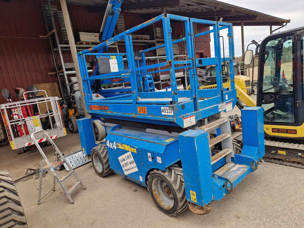 2007 Sakselift Genie 3268 - Работна площадка: снимка 2 2007 Sakselift Genie 3268 - Работна площадка: снимка 2