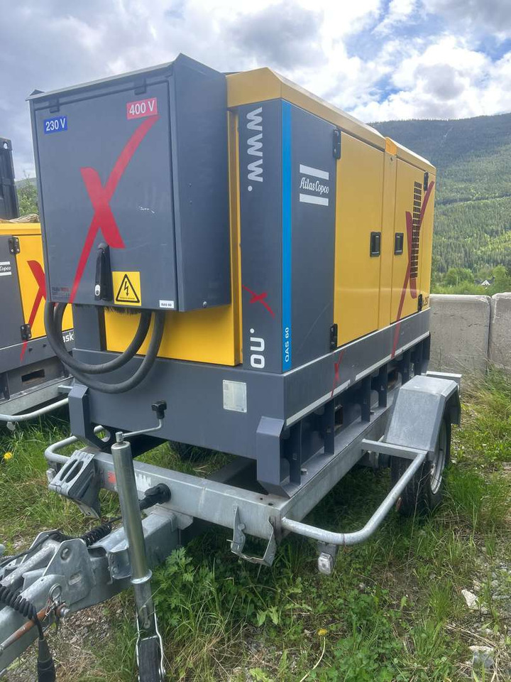 2018 Atlas Copco QAS 60 - Електрогенератор: снимка 1 2018 Atlas Copco QAS 60 - Електрогенератор: снимка 1