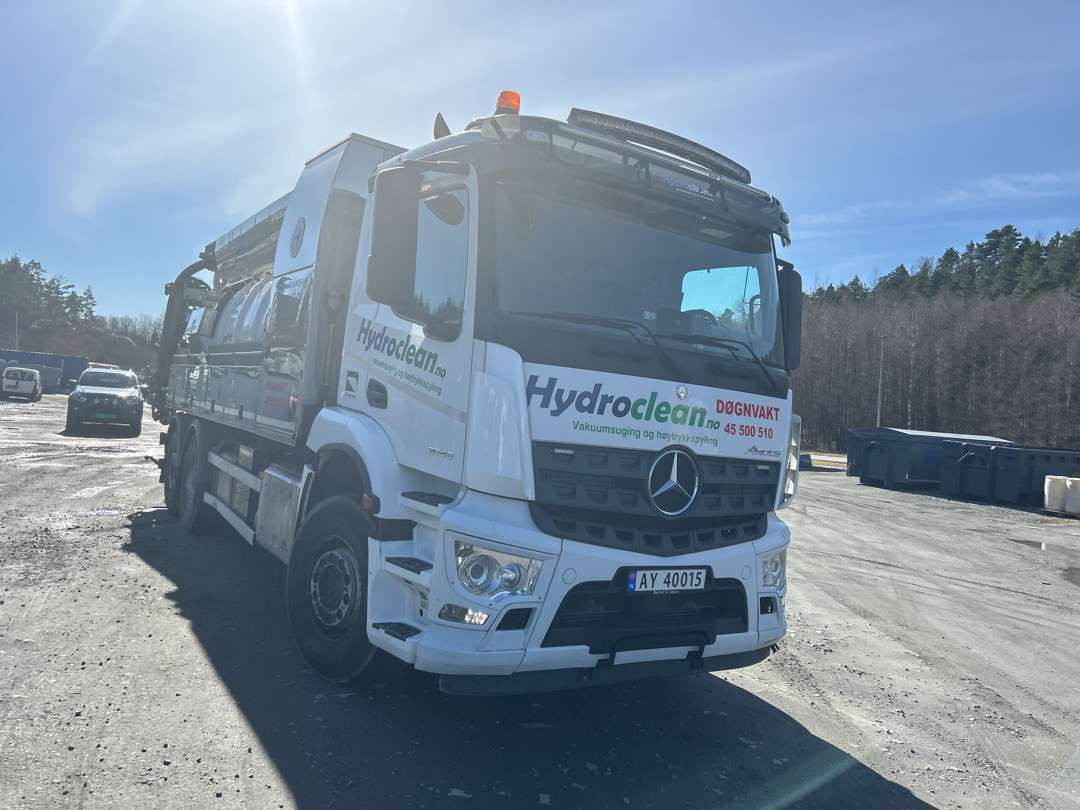 2019 Kombibil MERCEDES-BENZ AROCS 2543 KDIR EU-godkjent Euroklasse 6T - Каналопочистваща машина: снимка 2 2019 Kombibil MERCEDES-BENZ AROCS 2543 KDIR EU-godkjent Euroklasse 6T - Каналопочистваща машина: снимка 2